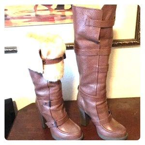 Tall boots 4” heel